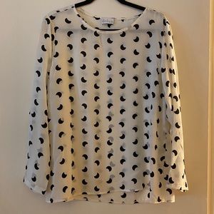 Anthropologie Dolan Eclipse Moon Blouse